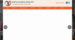 Desktop Screenshot of ochiengochiengadvocates.co.ke